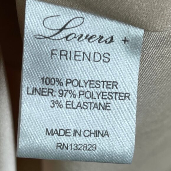 LOVERS + FRIENDS | Suntime Mini Dress Floral Off the Shoulder Ruffle | Size M - Picture 10 of 13